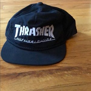 thrasher x huf cap